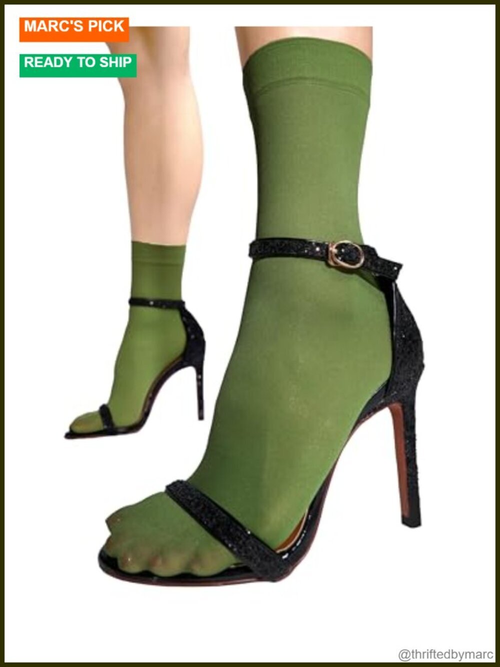 40 Den Semi Sheer Nylon Ankle Socks - Low-Cut Durable Women's Socks